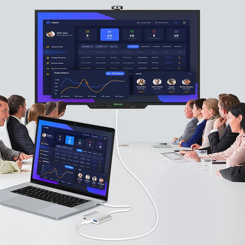 Tablet Accessories Samsung - 3-in-1 USB Type-C Hub naar 4K