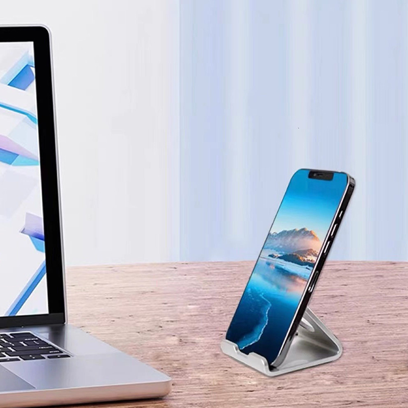 Tablet Phone Accessories - Metalen desktop mobiele telefoonstandaard voor smartphone