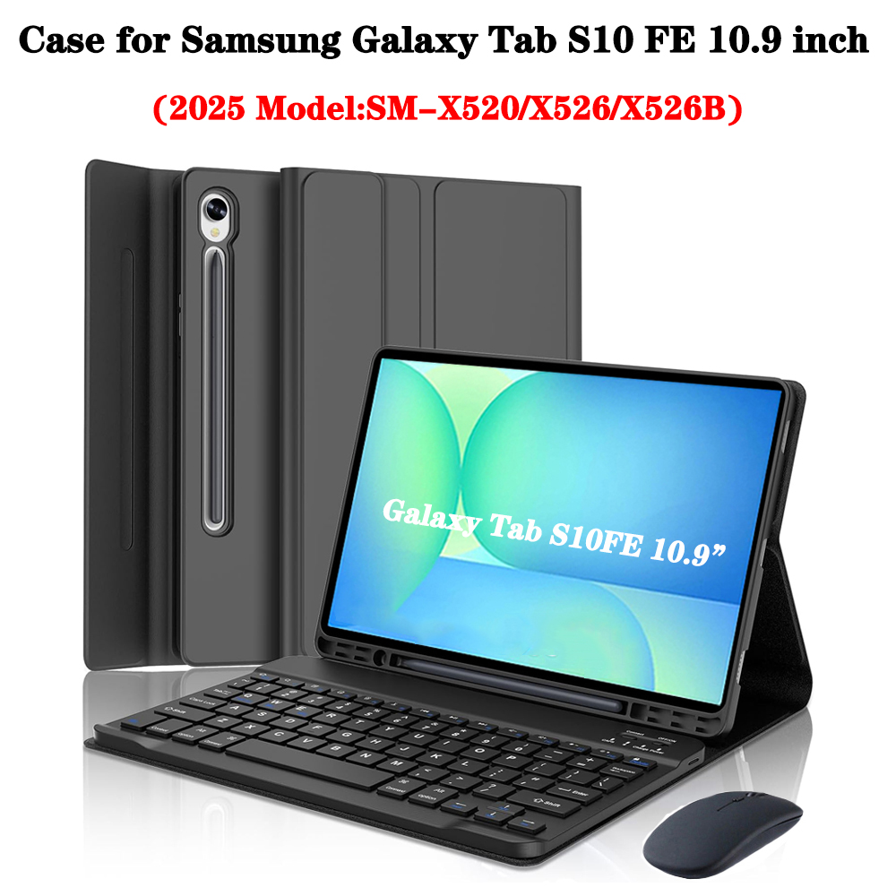 Samsung Tablet Keyboard Accessories - Hoesje voor Samsung Galaxy Tab S10