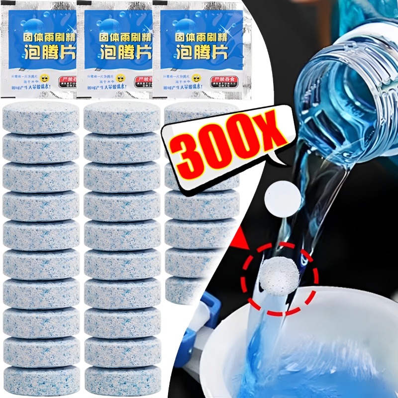 Tablet Accessories For Car - 300/10 Stuks Solid Auto Voorruit Cleaners