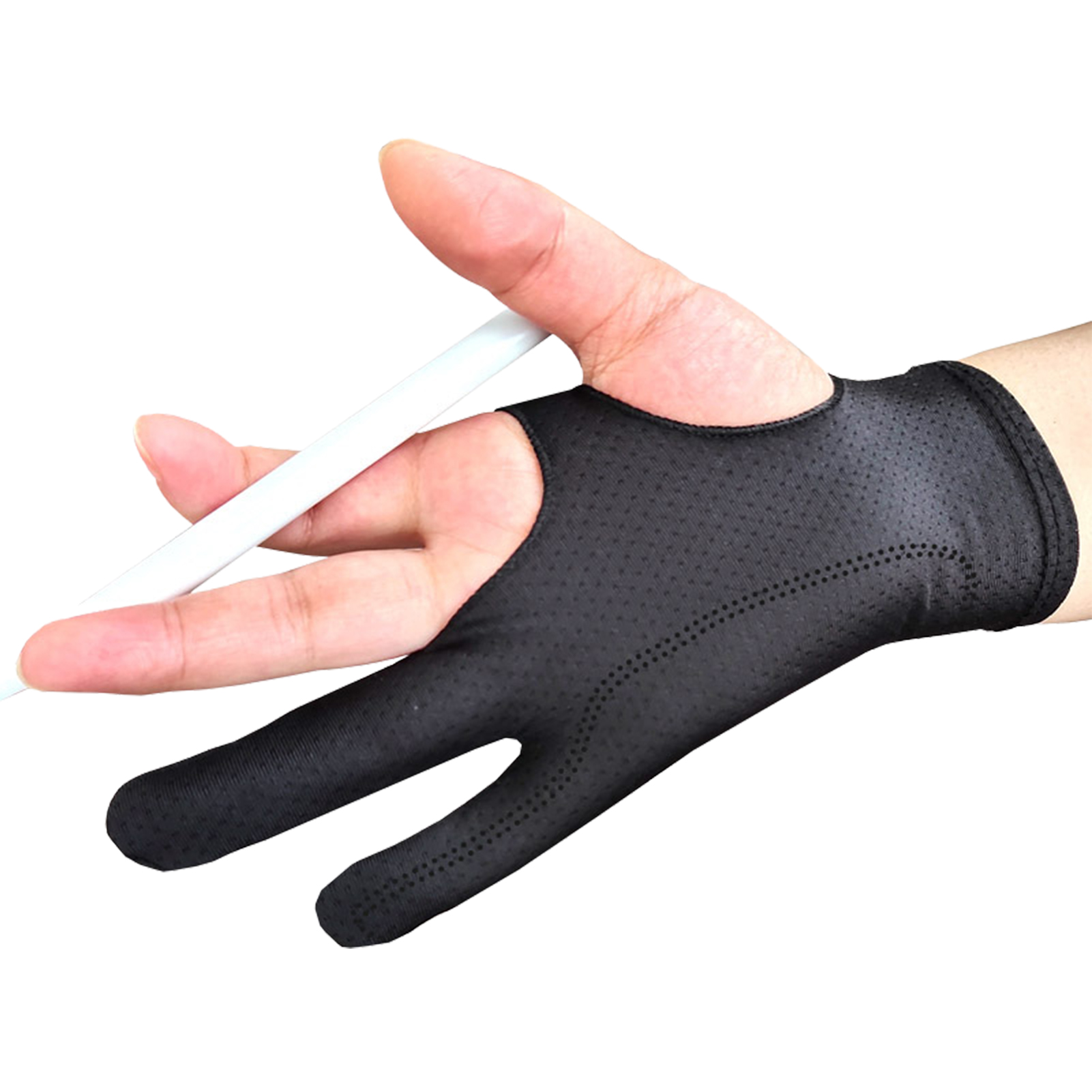 Drawing Glove Artist - Anti-touch handschoen twee-vinger kunstenaar handschoen voor