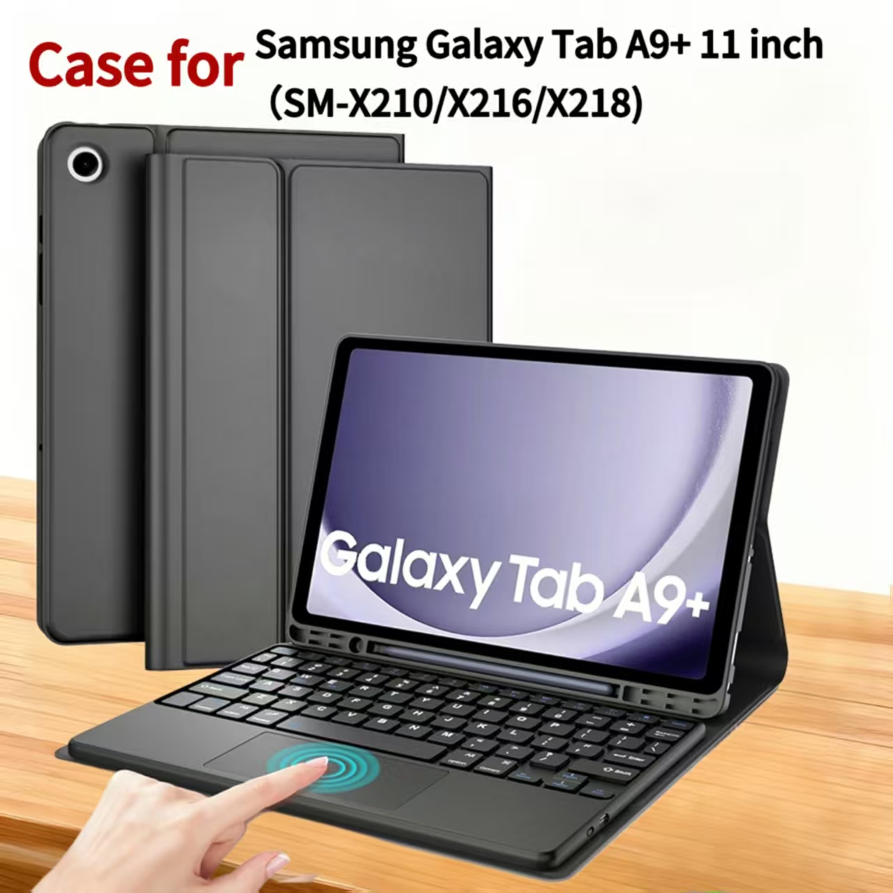 Samsung Tablet Keyboard Accessories - Case voor Samsung Galaxy Tab A9