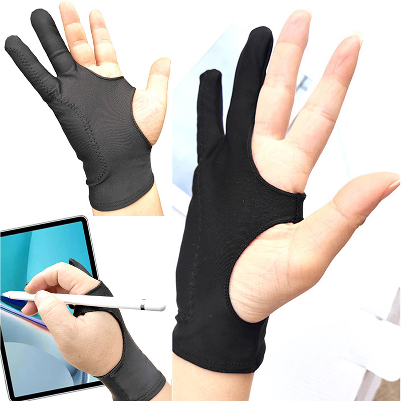 Drawing Glove Artist - Tekenhandschoen Anti-touch handschoenen met twee vingers