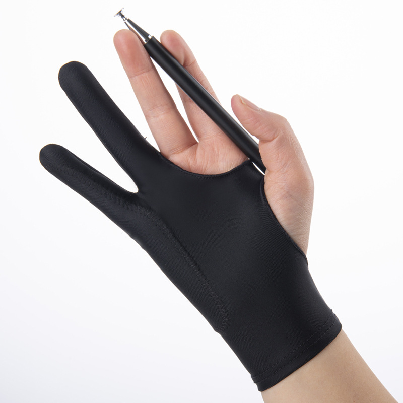 Drawing Glove Artist - 1PC Handschilderen met twee vingers Olieverfschilderij