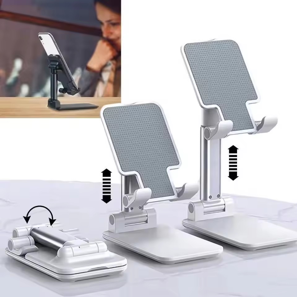 Tablet Phone Accessories - Hoge kwaliteit opvouwbare en verstelbare bureauhouder