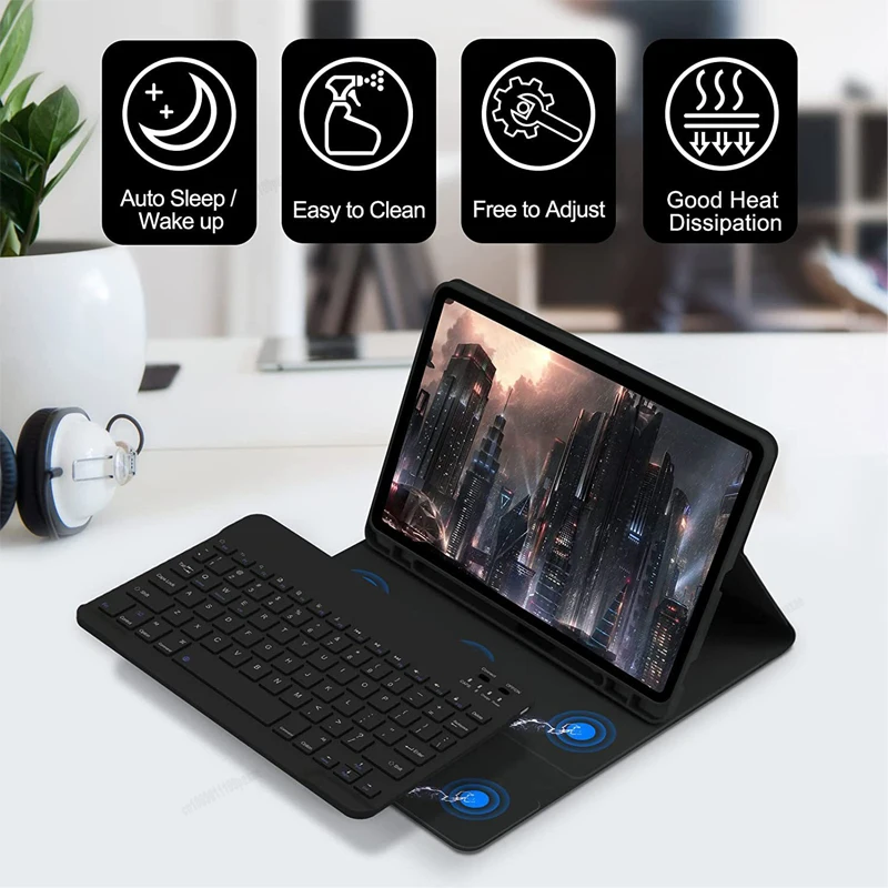 Toetsenbord Tablet Case voor 2 - Samsung Tablet Keyboard Accessories recensie en prijs