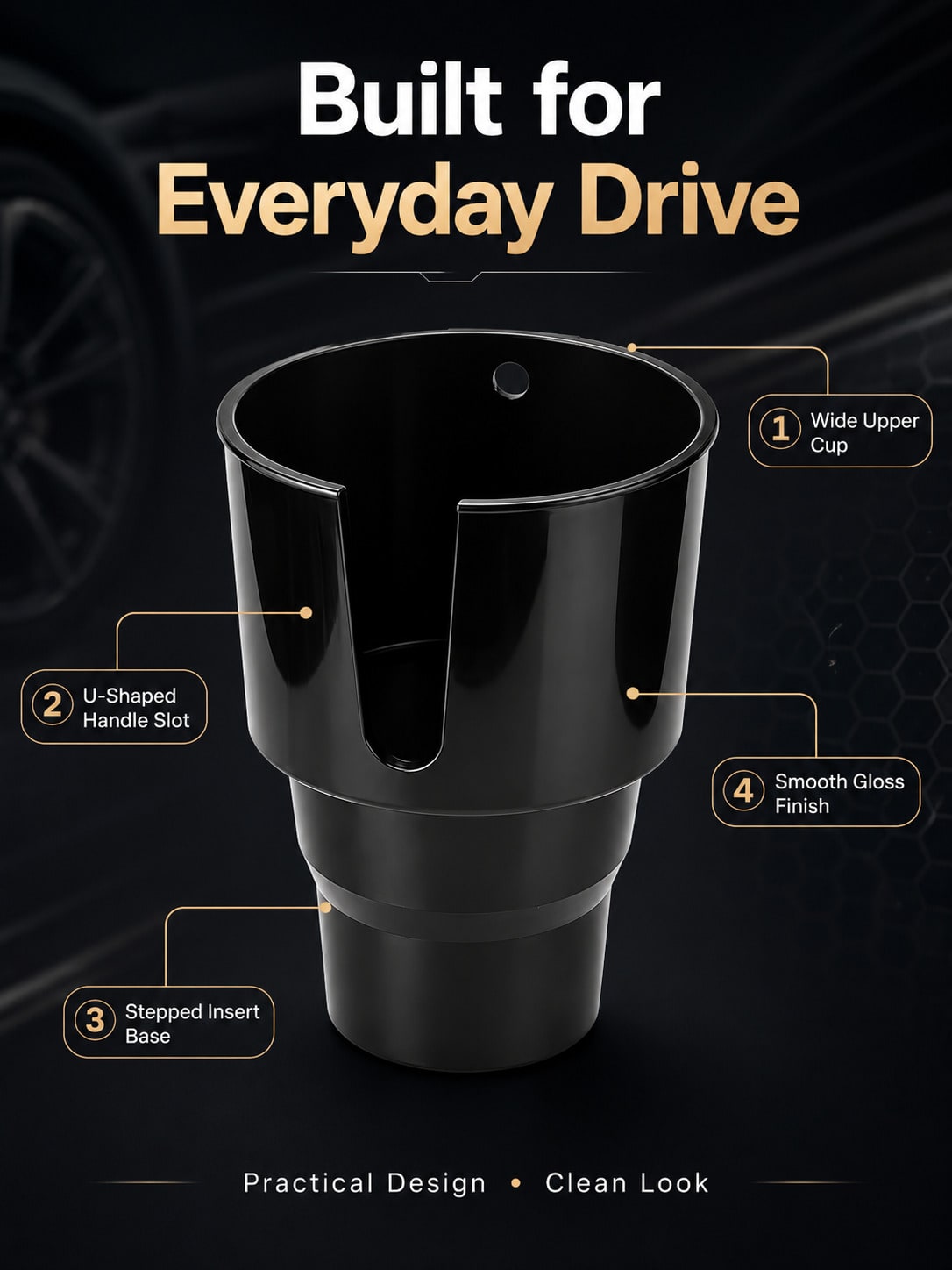 Auto bekerhouder expander adap - Tablet Accessories For Car recensie en prijs