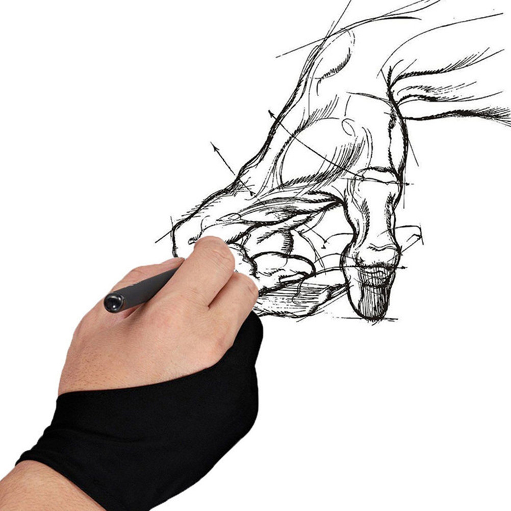 4-delige kunstenaarshandschoen - Drawing Glove Artist recensie en prijs