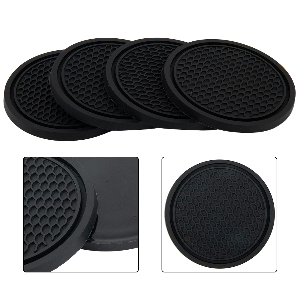 4 stuks zwarte auto auto beker - Tablet Accessories For Car recensie en prijs