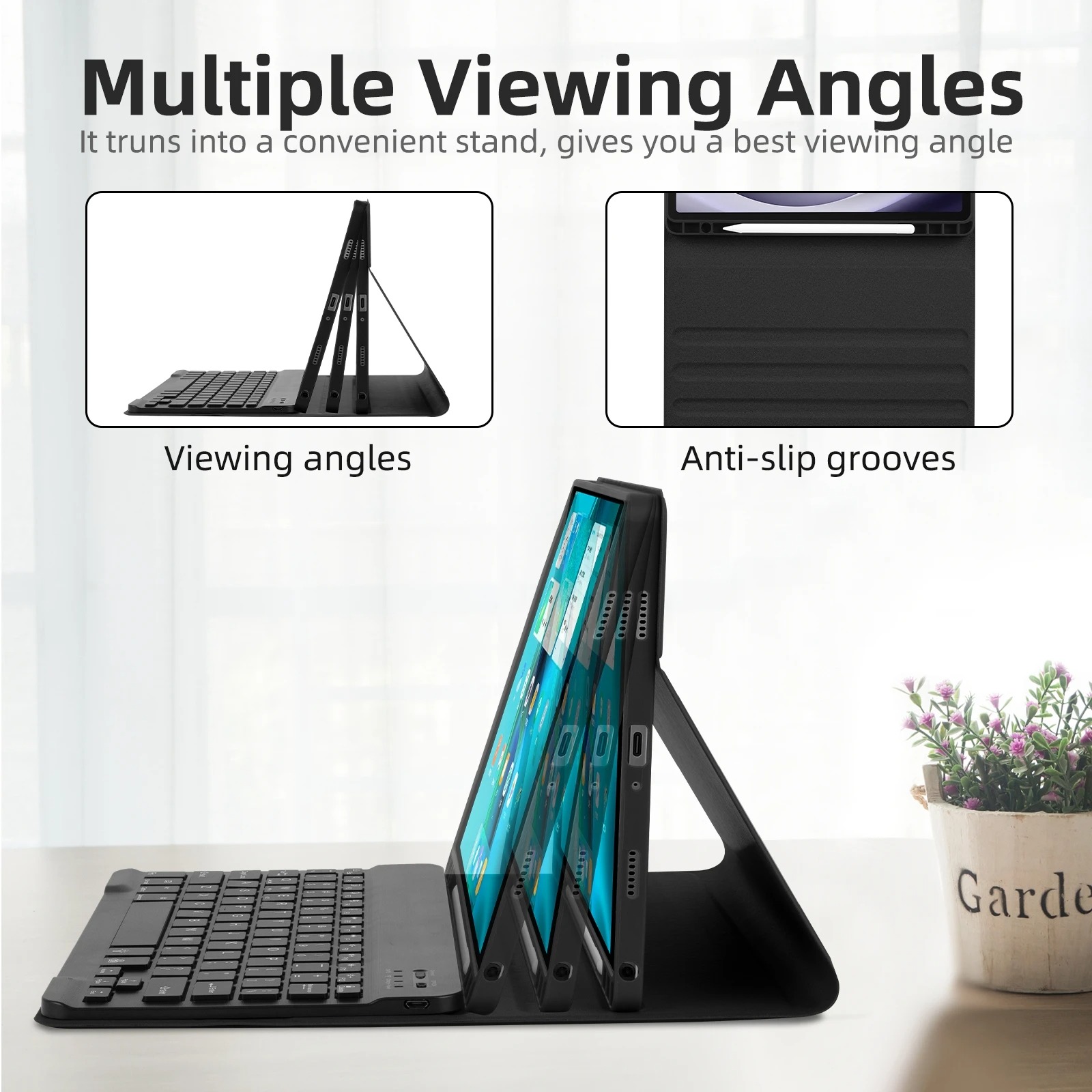Toetsenbordhoes voor Samsung G - Samsung Tablet Keyboard Accessories recensie en prijs