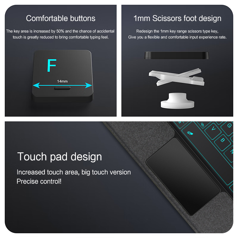 Magic Toetsenbord Case Voor Sa - Samsung Tablet Keyboard Accessories recensie en prijs