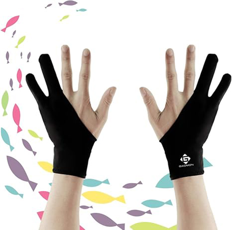 Gaomon Artist Glove Twee vinge - Drawing Glove Artist recensie en prijs