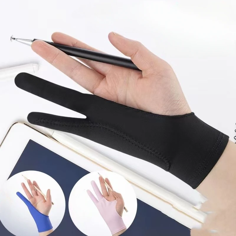 Anti-vuil handschoen met twee  - Drawing Glove Artist recensie en prijs