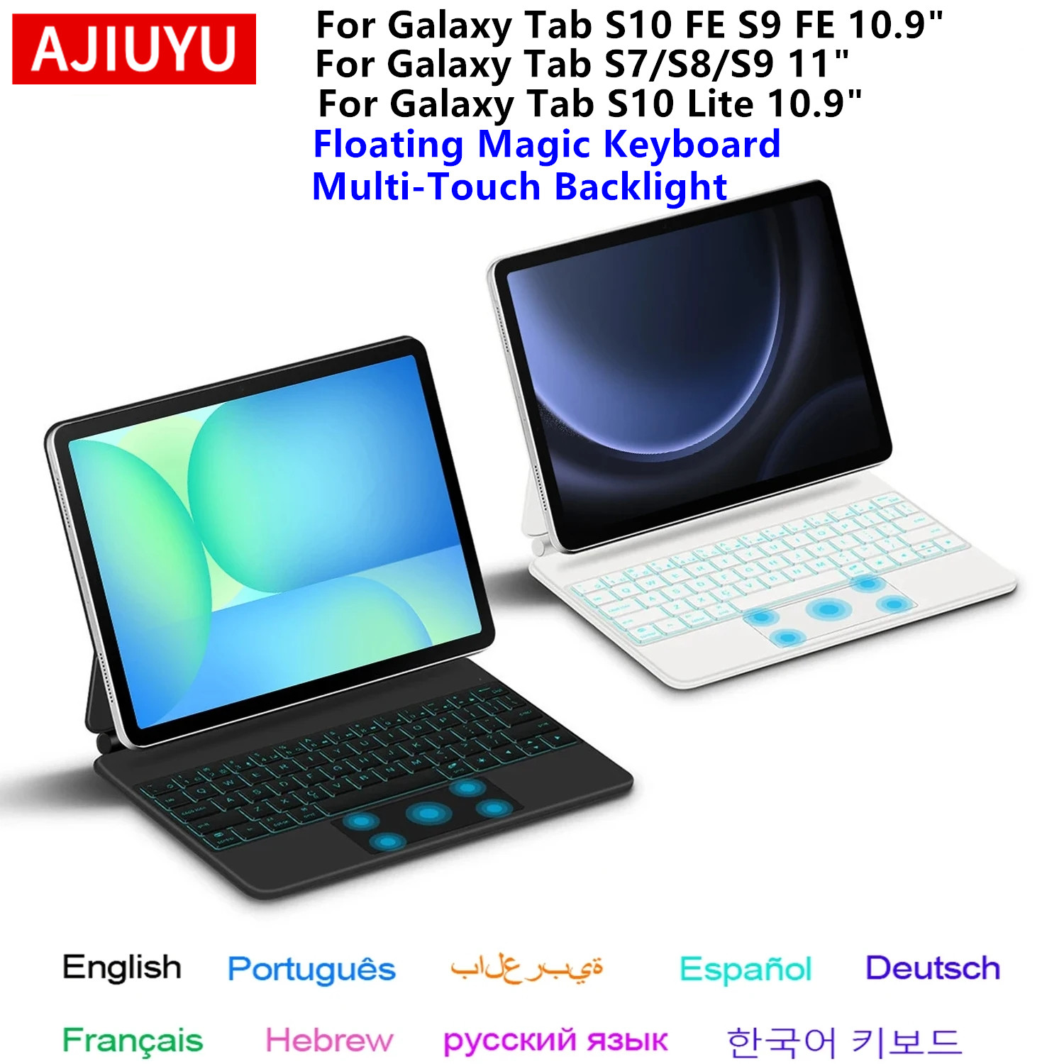 Magisch toetsenbord voor Samsu - Samsung Tablet Keyboard Accessories recensie en prijs
