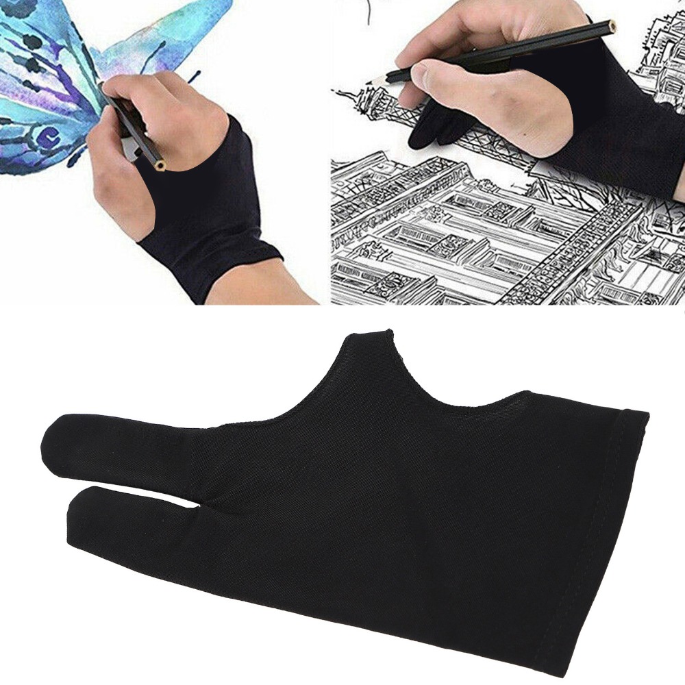 2 stuks duurzame tekenhandscho - Drawing Glove Artist recensie en prijs